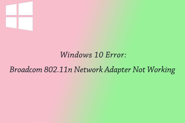 asus broadcom 802.11ac network adapter driver